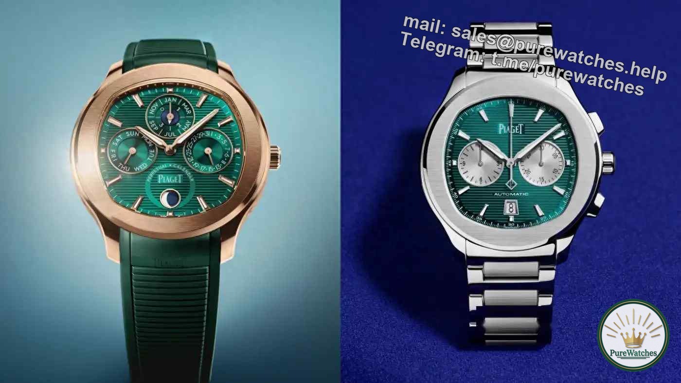 Piaget’s green dial chronograph subverts tradition! The 11.2mm ultra-thin body of formal wear and sportswear detonates the workplace elite circle