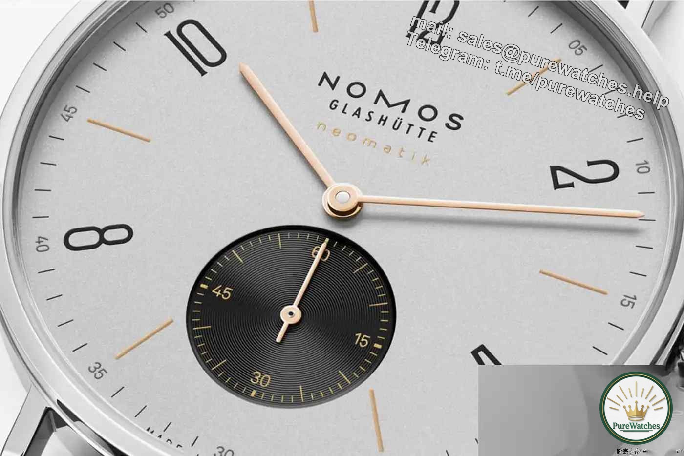 Only 100 pieces! Nomos联名Wempe铂灰盘腕表演绎德系极简美学新风尚