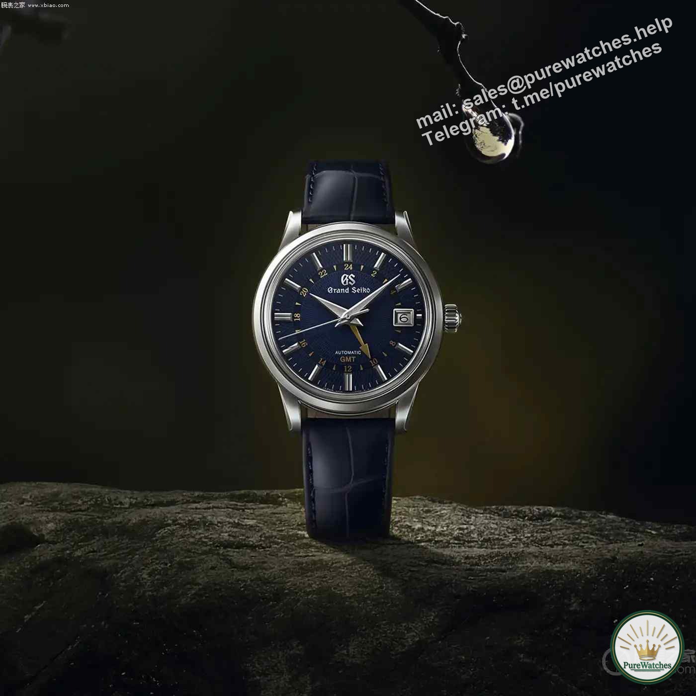 A new level of natural aesthetics! Crown Blue Lion Elegance series double GMT watch interprets the poetic scenery of the four seasons