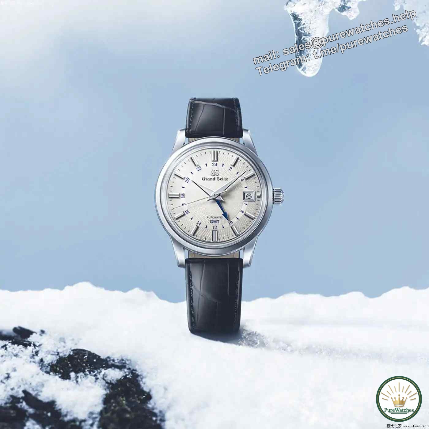 A new level of natural aesthetics! Crown Blue Lion Elegance series double GMT watch interprets the poetic scenery of the four seasons