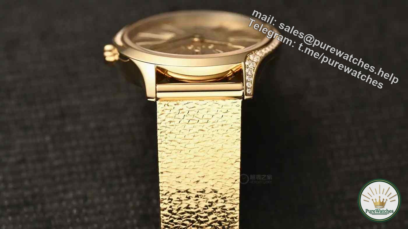 Omega moonlight gold women’s watch makes stunning debut! 214,000 elegant works of art, wearing as gentle and high-end as moonlight