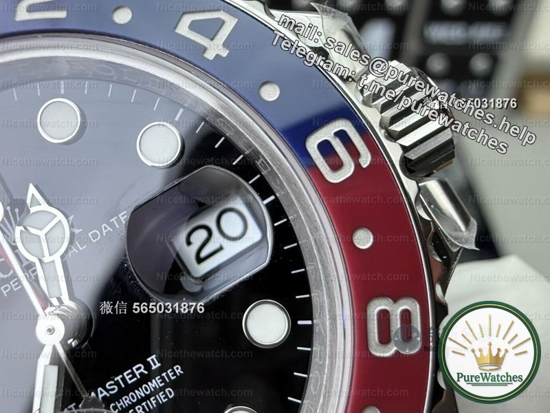 Red circle mouth + 3285 movement! Actual test of VS V3 cola ring three-bead plate chain, the details are so full that you can see them with your eyes closed!