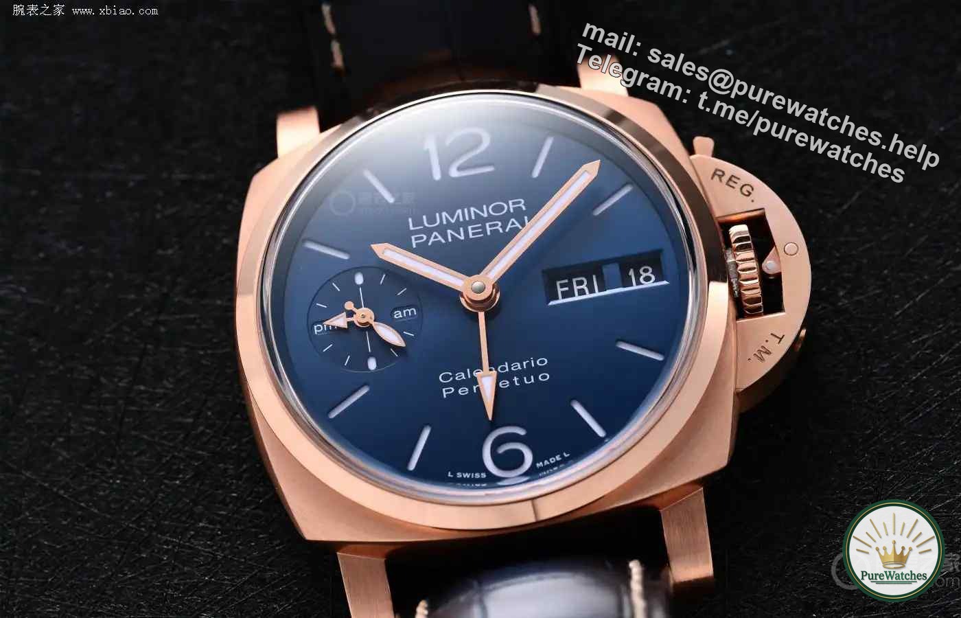 Panerai subverts tradition! This perpetual calendar watch with a transparent back makes adjusting the date easier than using a mobile phone