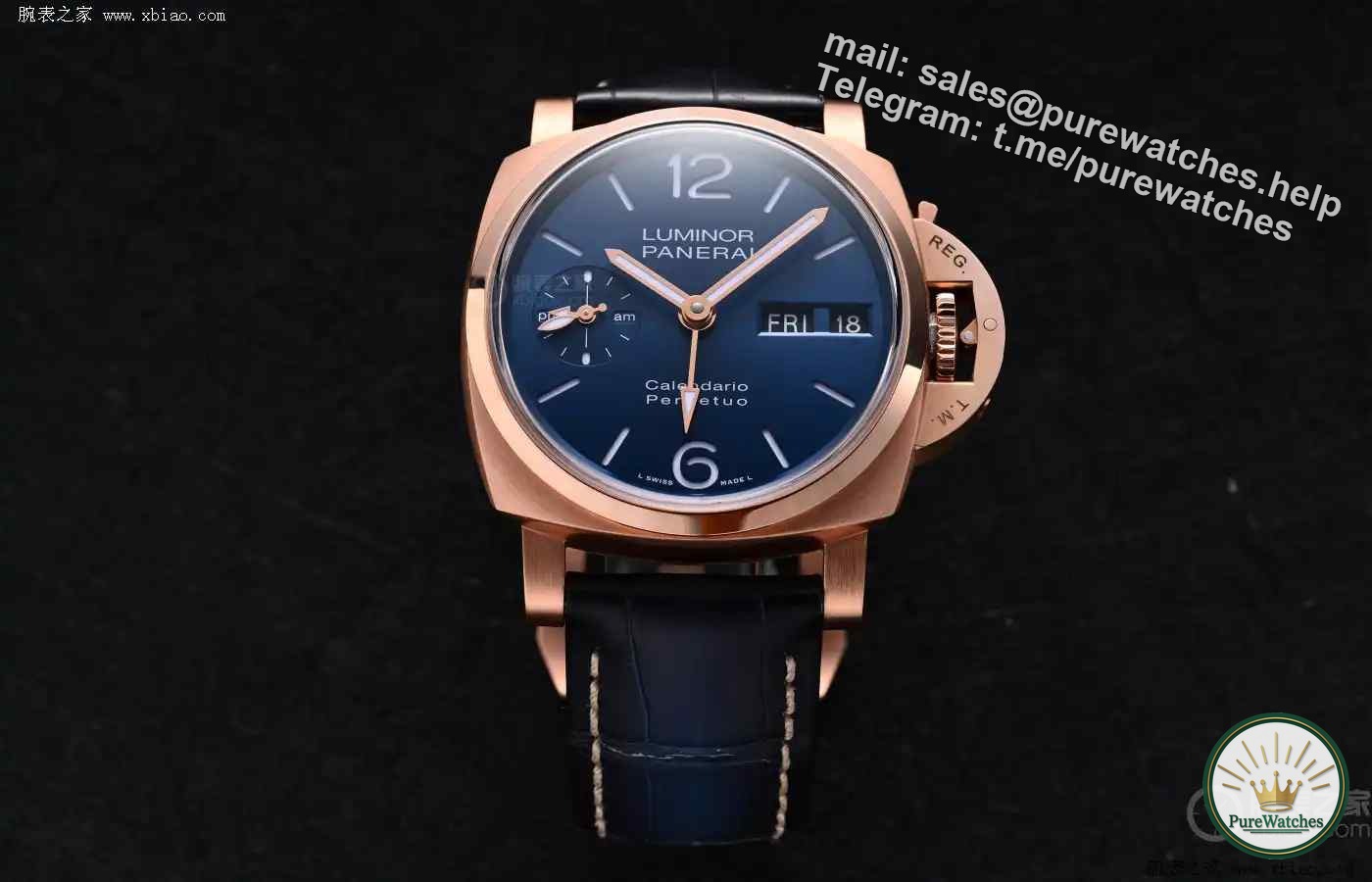Panerai subverts tradition! This perpetual calendar watch with a transparent back makes adjusting the date easier than using a mobile phone