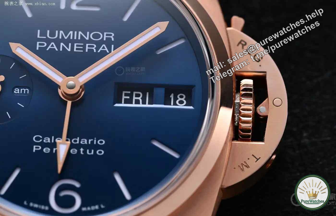 Panerai subverts tradition! This perpetual calendar watch with a transparent back makes adjusting the date easier than using a mobile phone