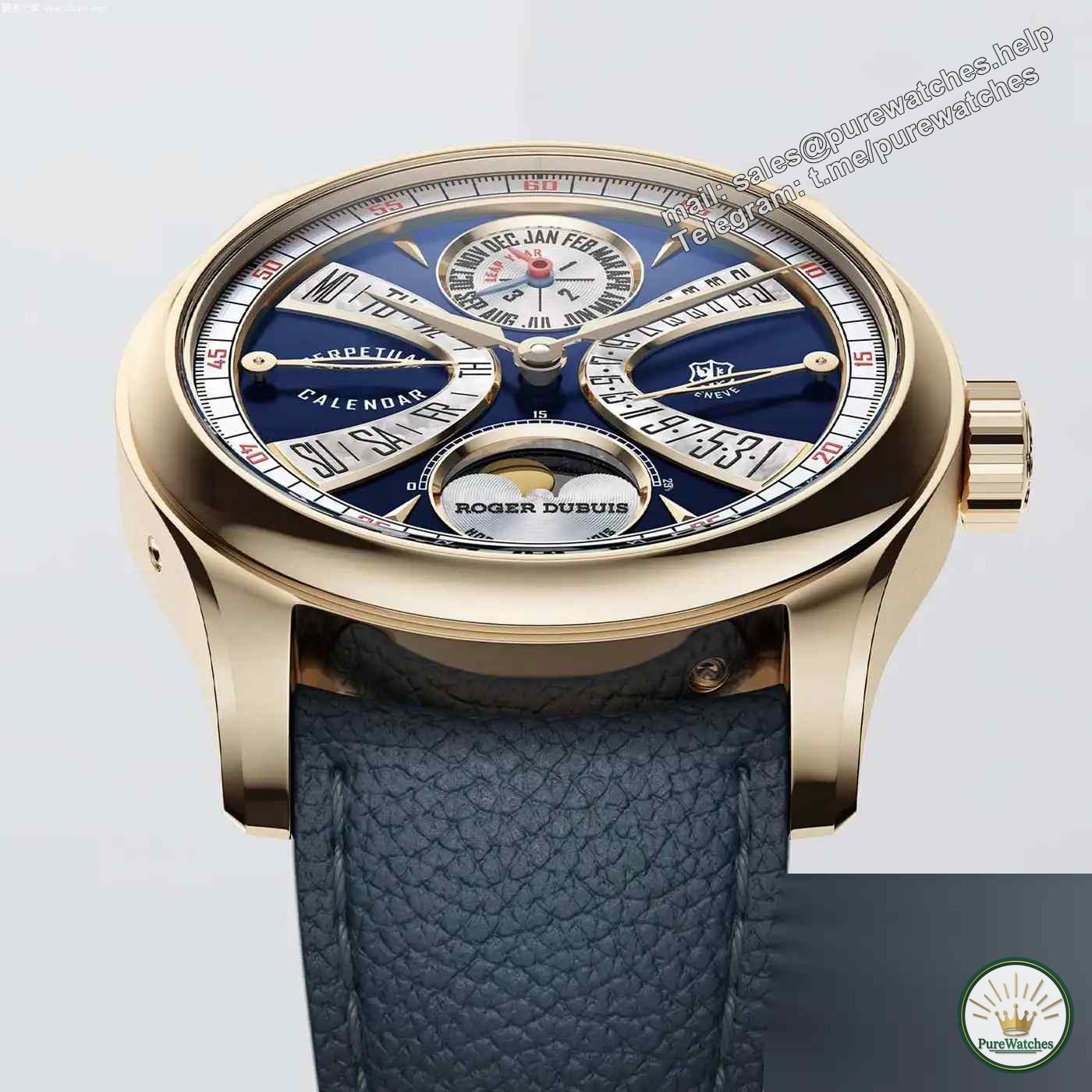 Only 28 pieces! Roger Dubuis 30th Anniversary Bi-Retrograde Perpetual Calendar Watch Exposed, Hiding the Founder’s Childhood Password