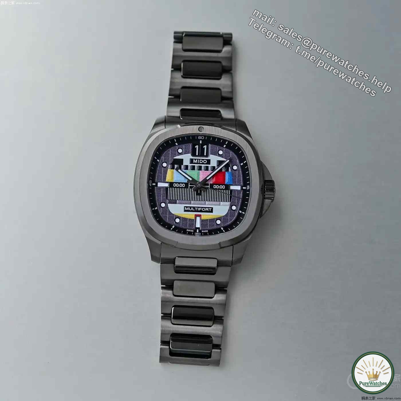 Pixel aesthetics subverts tradition! Mido Helmsman TV Large Calendar S02 Special Edition with two-color strap for only 1,000 yuan