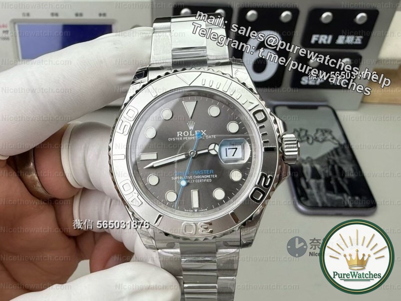 I have been wearing it for half a month and I will tell you the truth: VS factory gray yacht 126622 with Dandong 3235 movement is really ridiculously stable!