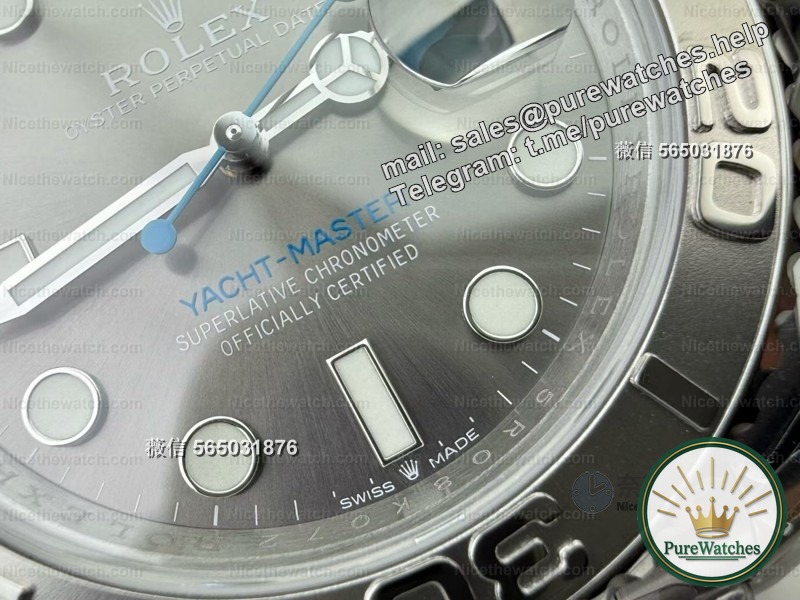 I have been wearing it for half a month and I will tell you the truth: VS factory gray yacht 126622 with Dandong 3235 movement is really ridiculously stable!
