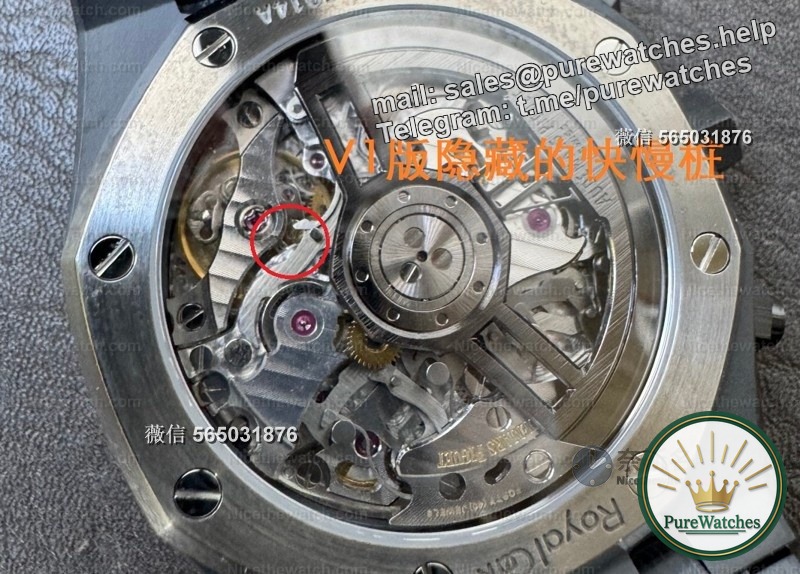 After taking apart the APS factory 26240 V2 card-free weight balance wheel, I was shocked: a domestic replica actually made a card-free weight balance wheel!