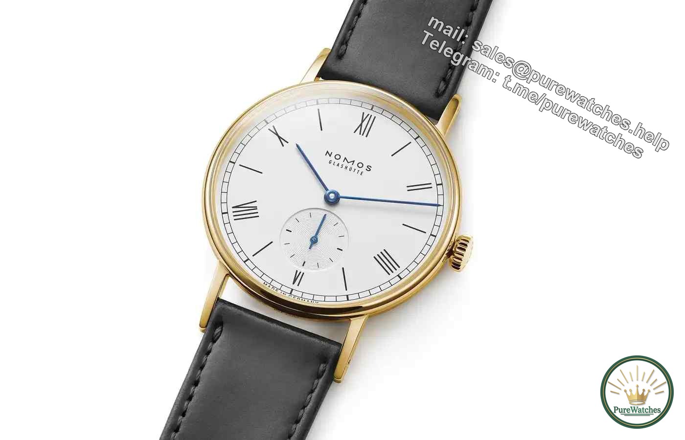 Luxury doesn’t stop at gold! Nomos Ludwig gold watch 6.3mm extremely slim triggers taste revolution