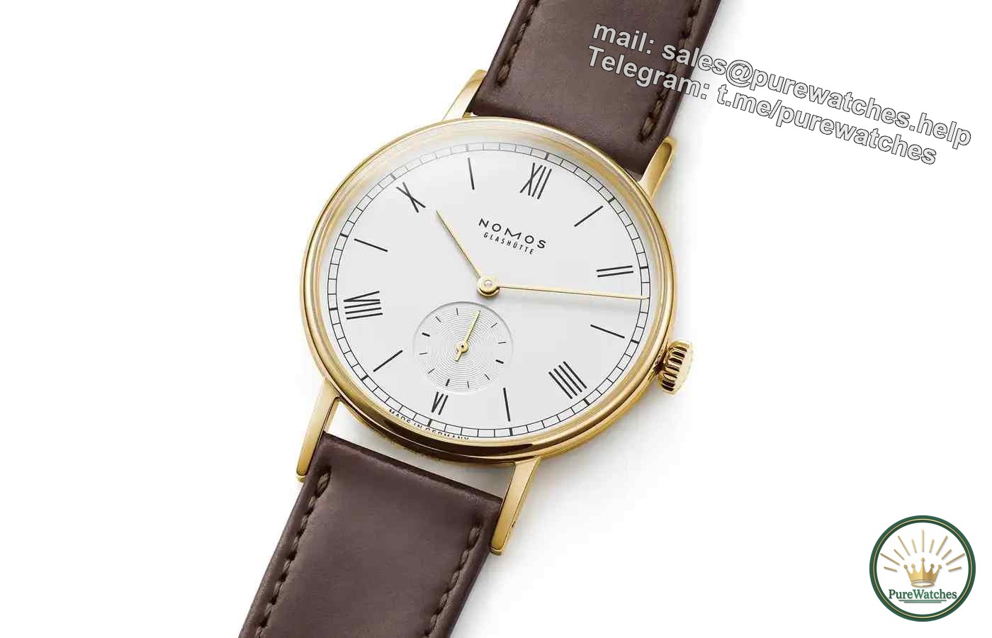 Luxury doesn’t stop at gold! Nomos Ludwig gold watch 6.3mm extremely slim triggers taste revolution