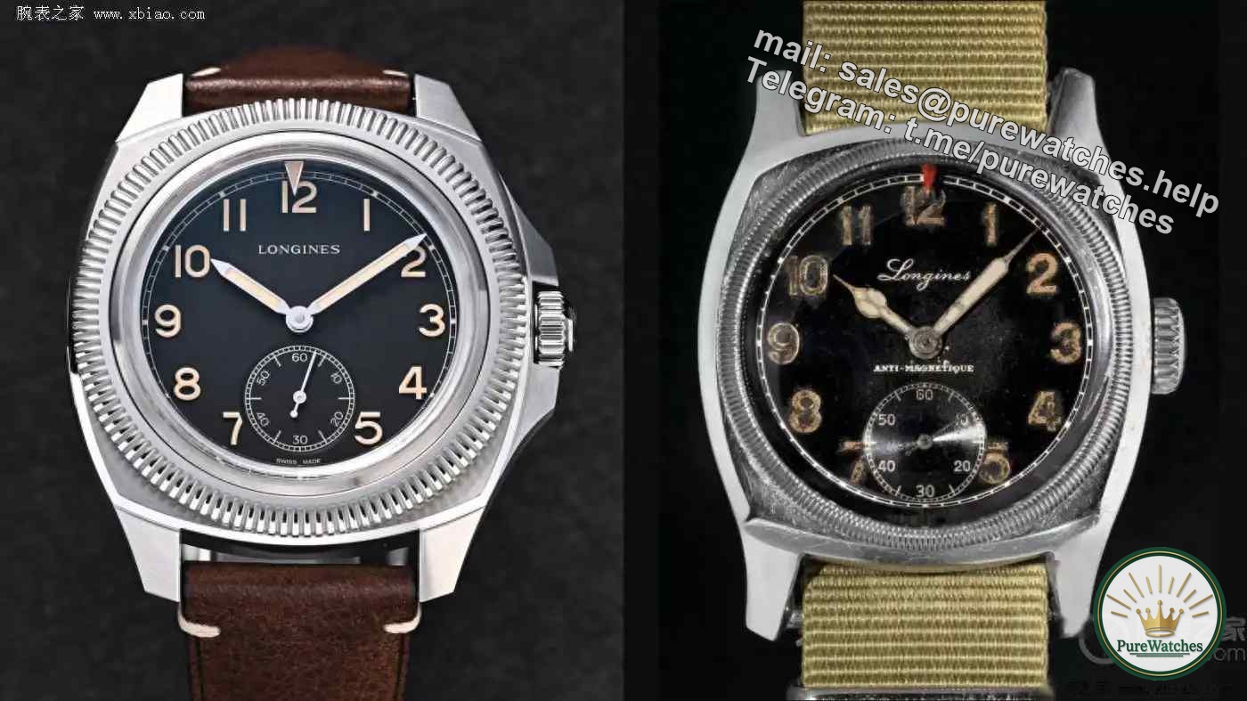 Hardcore military watches are reborn! The Longines Czech Air Force 1935 replica is launched in a shocking way, with silicon balance spring and explosive combat power.