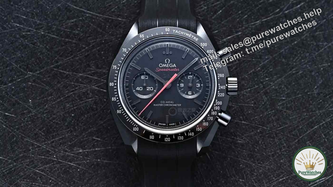 The all-ceramic king is back! In-depth analysis of the Omega Dark Side of the Moon 9908 manual chronograph