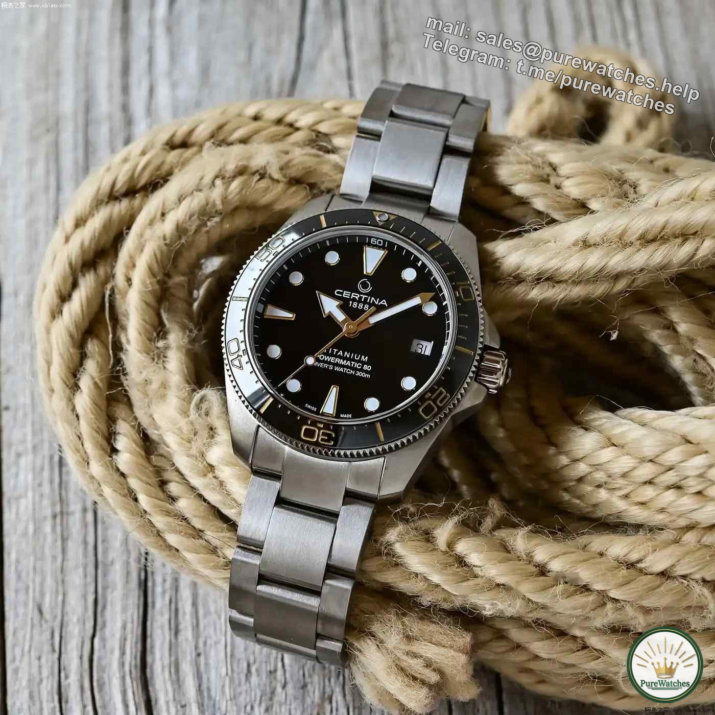 Certina 38mm diving watch is launched! 80 hours power reserve + antimagnetic hairspring only starts at 6150