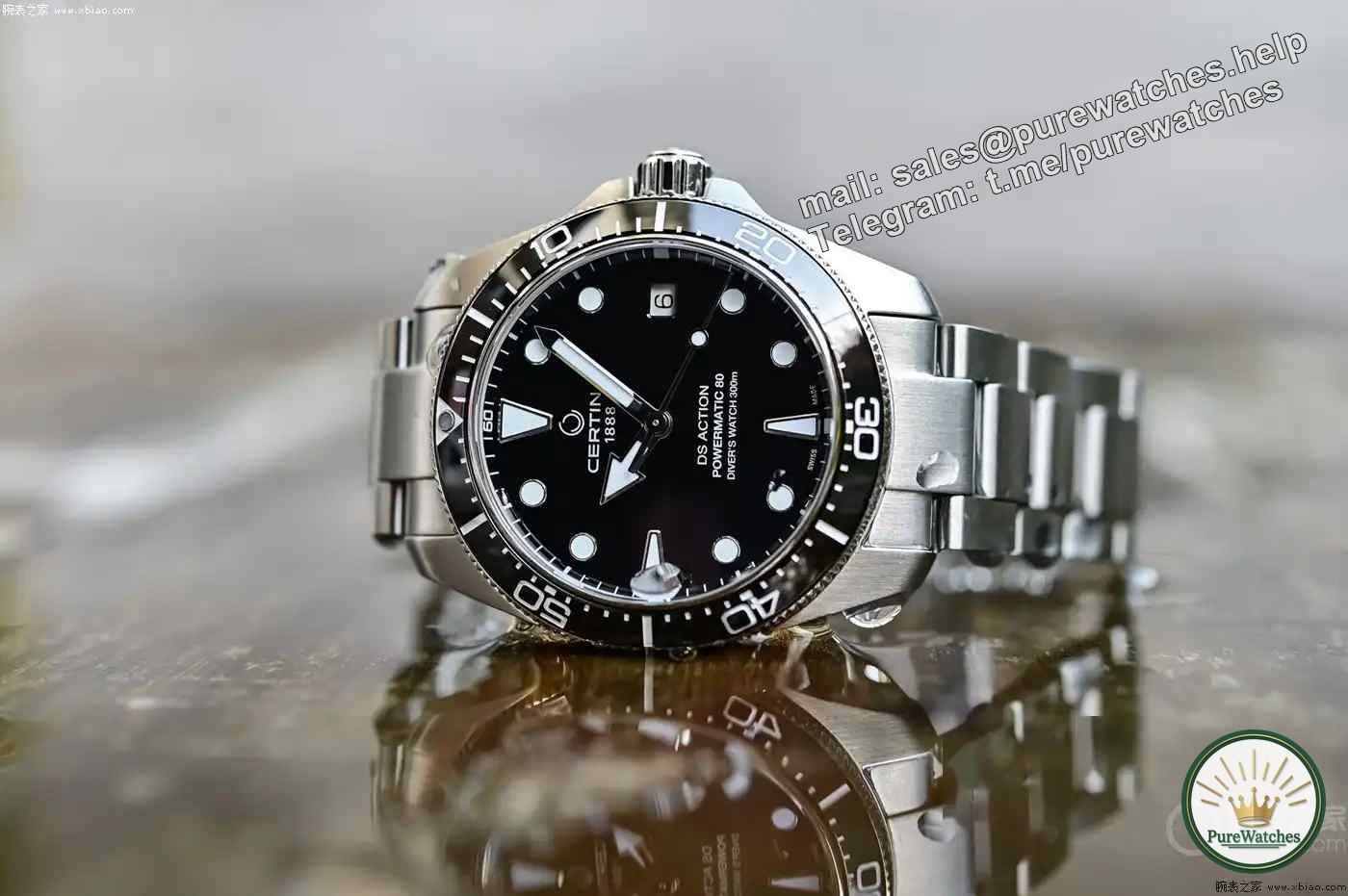 Certina 38mm diving watch is launched! 80 hours power reserve + antimagnetic hairspring only starts at 6150