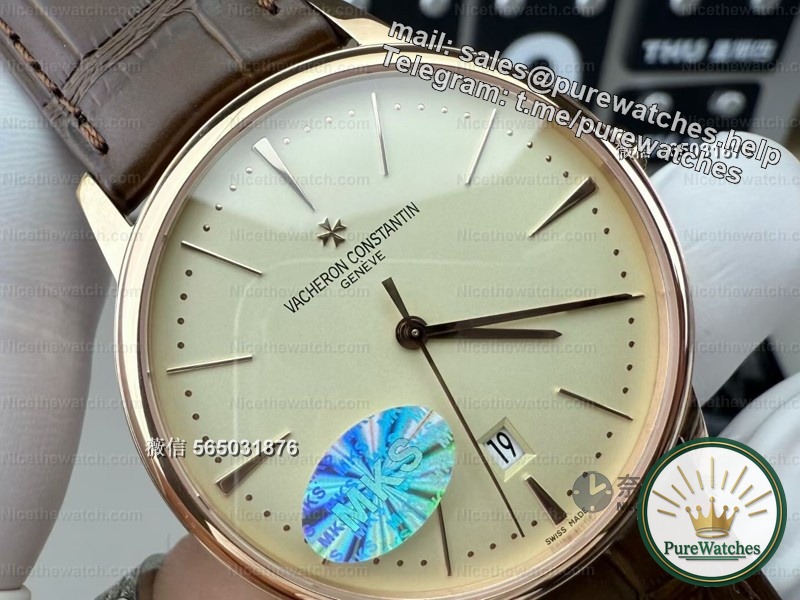 Wearing the MKS factory V2 Vacheron Constantin 85180, you finally have a “replacement version” Patek Philippe-level experience!