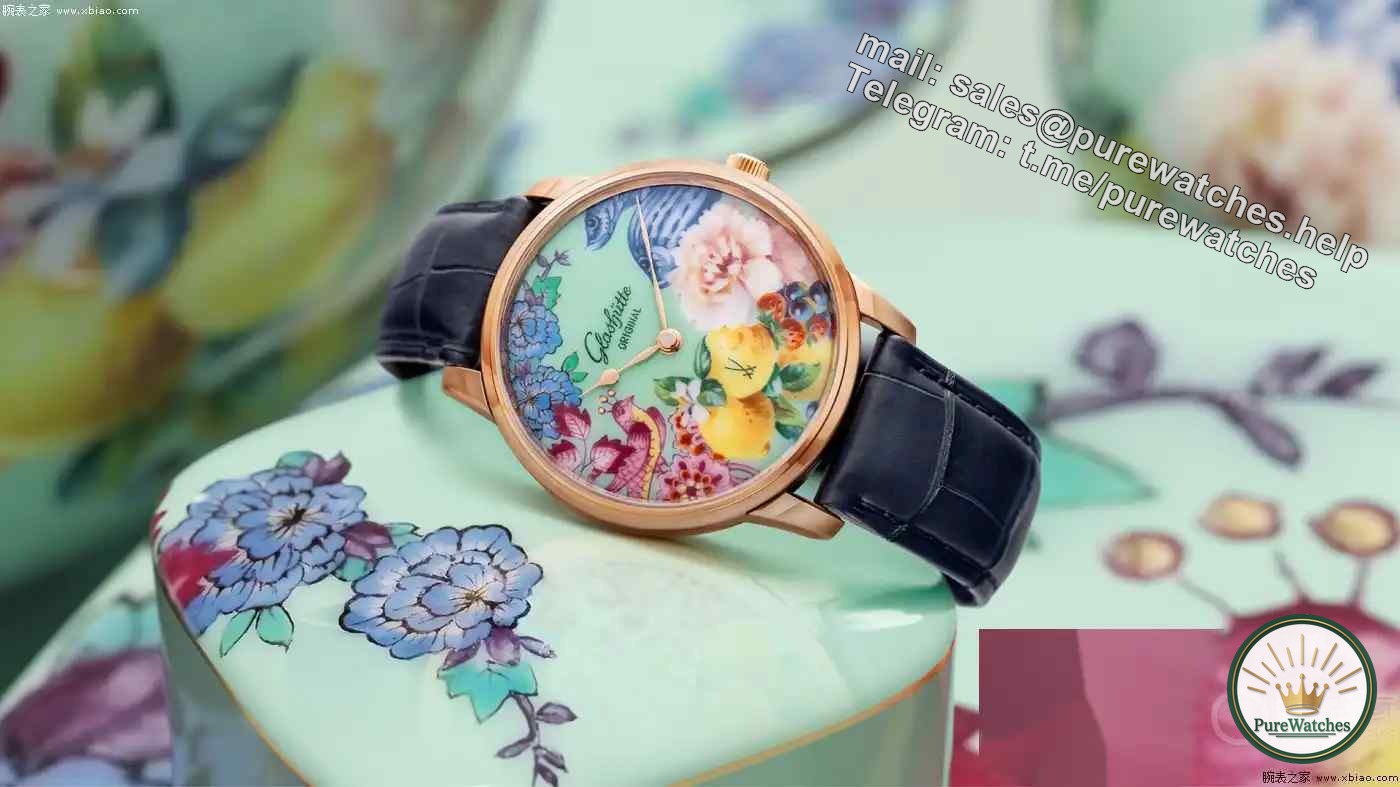 There are only 8 pieces in the world! Glashütte Original x Mason joint watch is shocking, the porcelain plate craftsmanship is breathtaking
