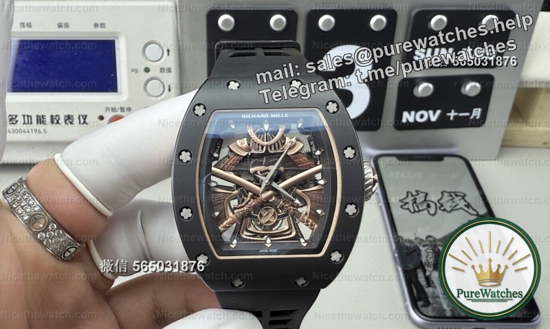 I have been wearing YS Factory RM47 Black Warrior for half a month. This watch is so handsome that my friends are asking for the link!