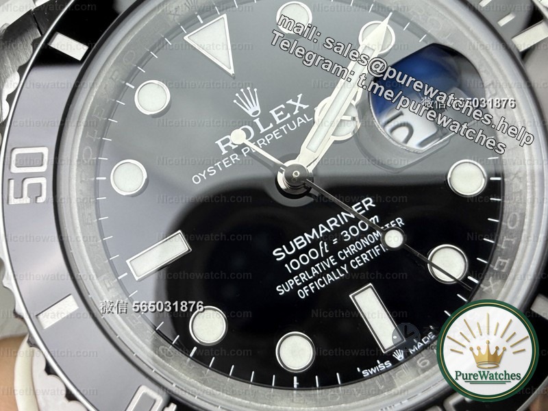 After wearing the VS Factory 41 Black Water Ghost for a month, my friend thought I bought a genuine Rolex!