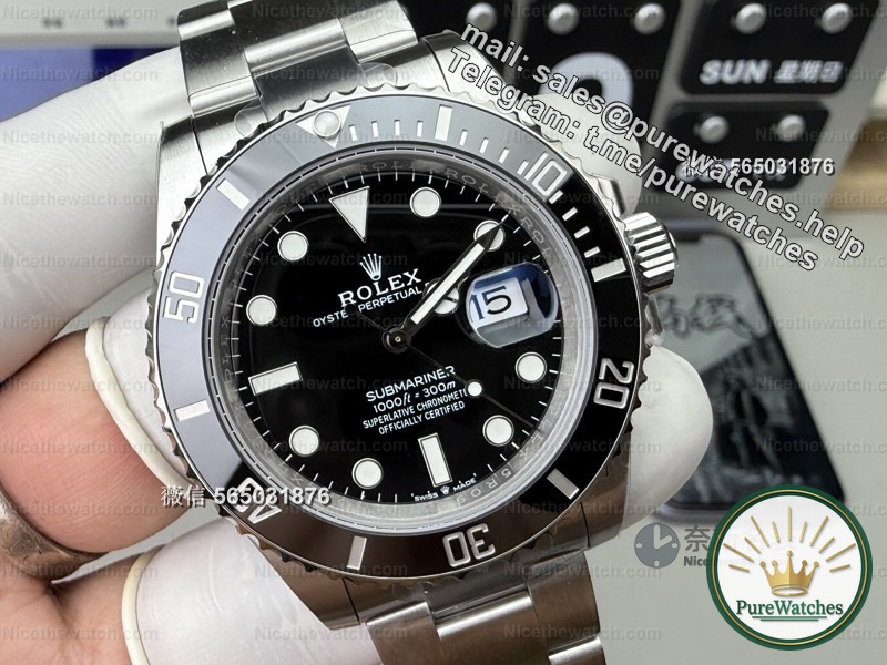 After wearing the VS Factory 41 Black Water Ghost for a month, my friend thought I bought a genuine Rolex!