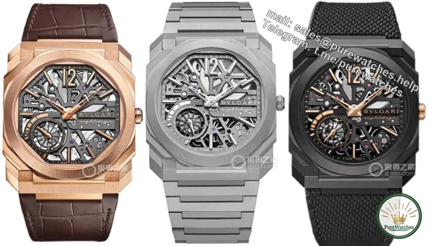 Only 5.95mm thick! Bvlgari’s black gold skeleton watch is launched shockingly, and its 8-day power reserve subverts perceptions