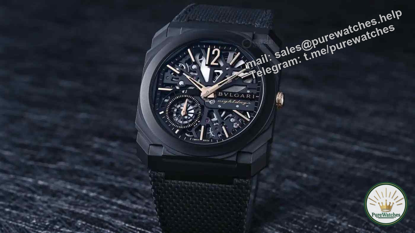 Only 5.95mm thick! Bvlgari’s black gold skeleton watch is launched shockingly, and its 8-day power reserve subverts perceptions