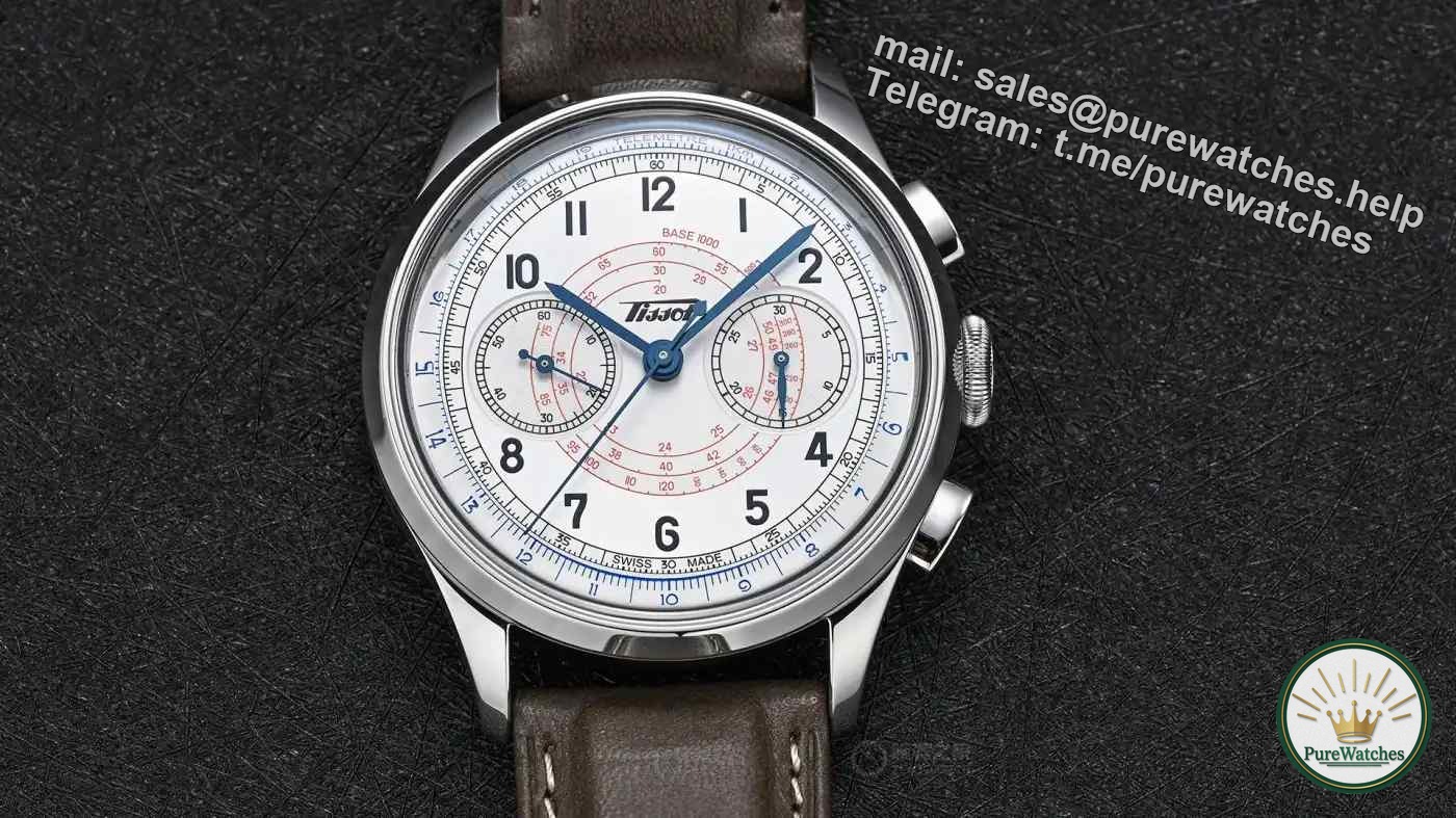 A mechanical romance that travels through time and space! Tissot 1938 replica chronograph is on the market, dual dials restore historical classics