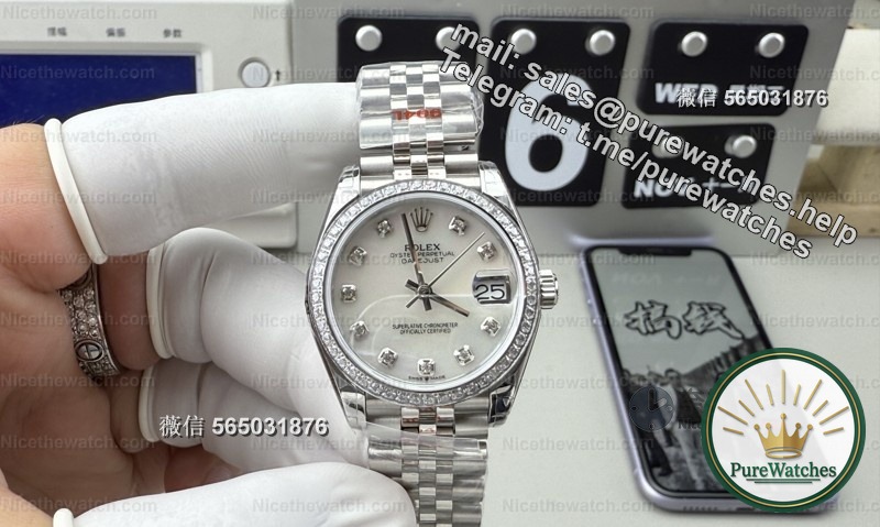 After wearing the GS factory Rolex Datejust 31mm, I finally found the best solution to “replace” women’s watches.