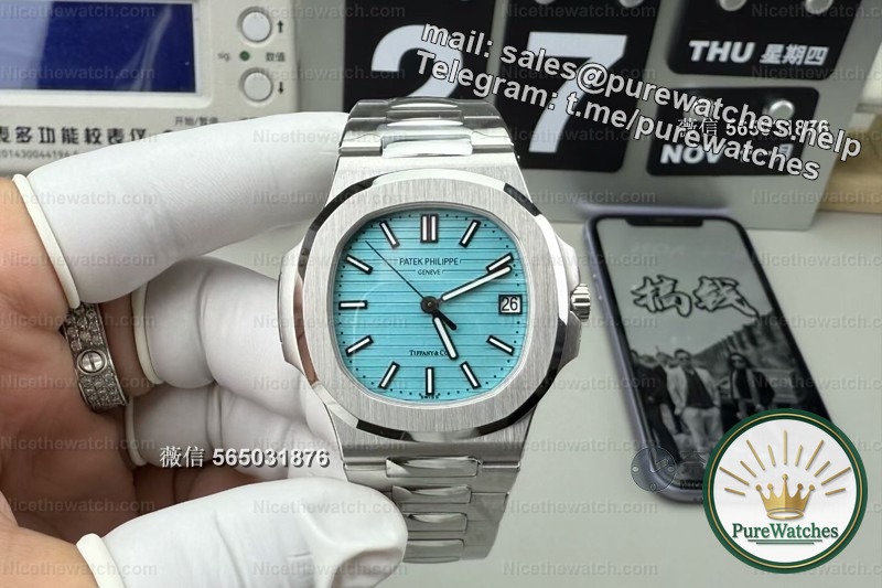 A “White Moonlight” is worn on the wrist: Is BBF Nautilus 5711 Tiffany Blue worth buying?