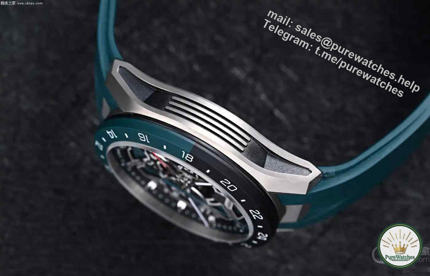 The public price is 70,000 to become a god! TAG Heuer dual time zone chronograph is coming, titanium + hollow plate is too explosive