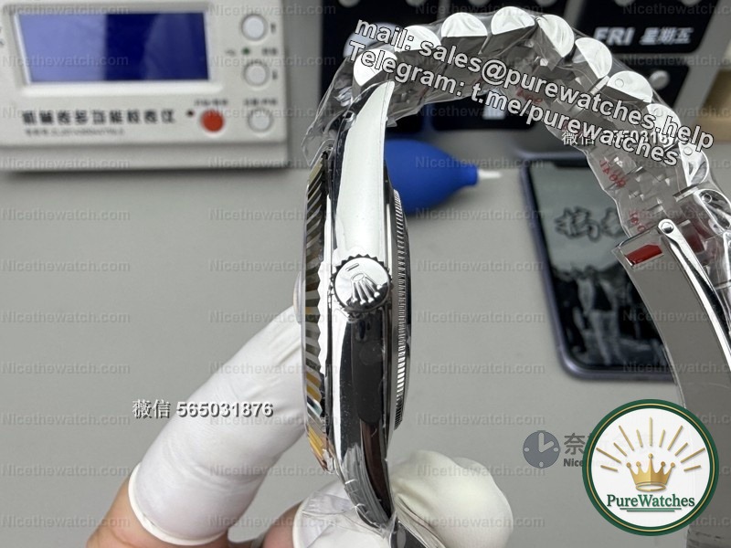 Dandong 3235 movement + V2 upgrade! How “top” are the details of the VS factory mint green log? Real shots revealed