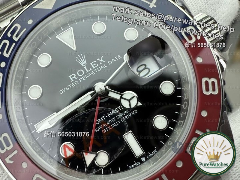 Stop buying from Factory C? Actual measurement of VS factory Rolex Coke ring, 12.1mm thickness + really fast adjustment calendar is too top