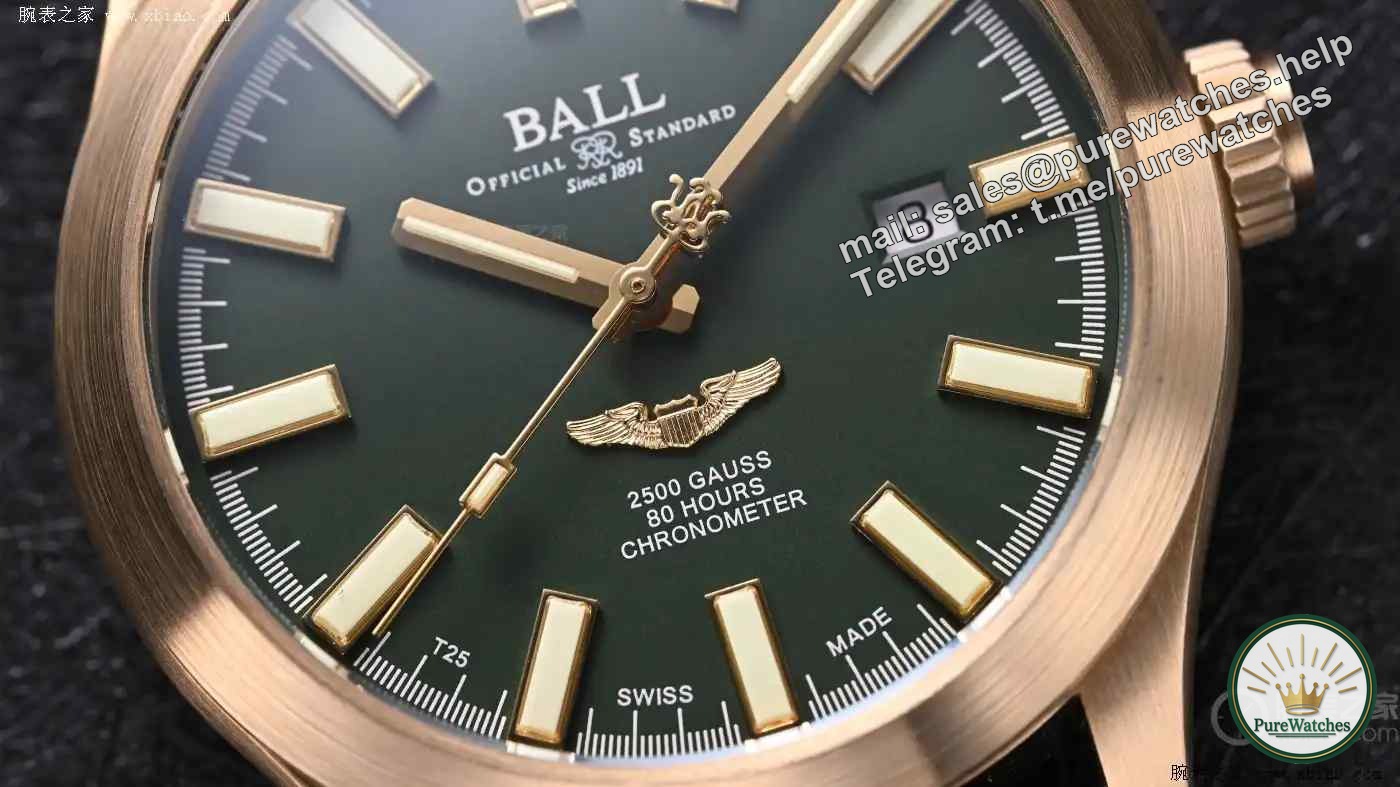 A wrist tool that changes color! Ball bronze watch with 80 hours of power reserve + gas lamp luminous, a must-have for hardcore gamers