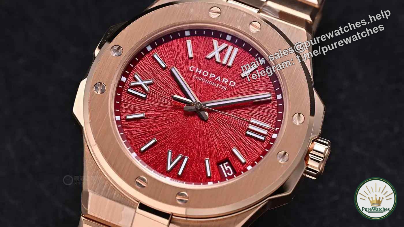 Chopard’s “Danxia Red” watch is available in limited edition! Eagle-eye texture blends with Chinese landforms, setting a new benchmark for luxury sports watches