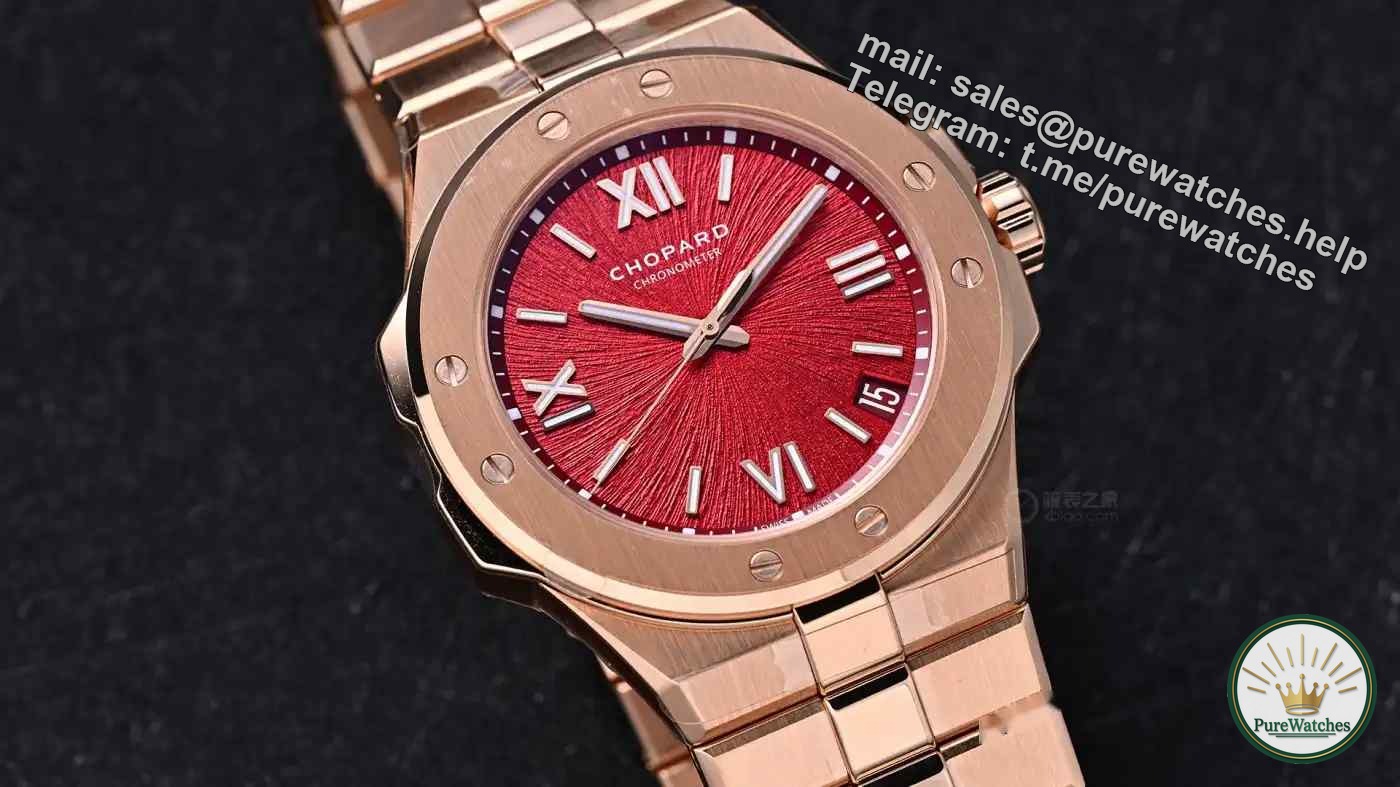 Chopard’s “Danxia Red” watch is available in limited edition! Eagle-eye texture blends with Chinese landforms, setting a new benchmark for luxury sports watches