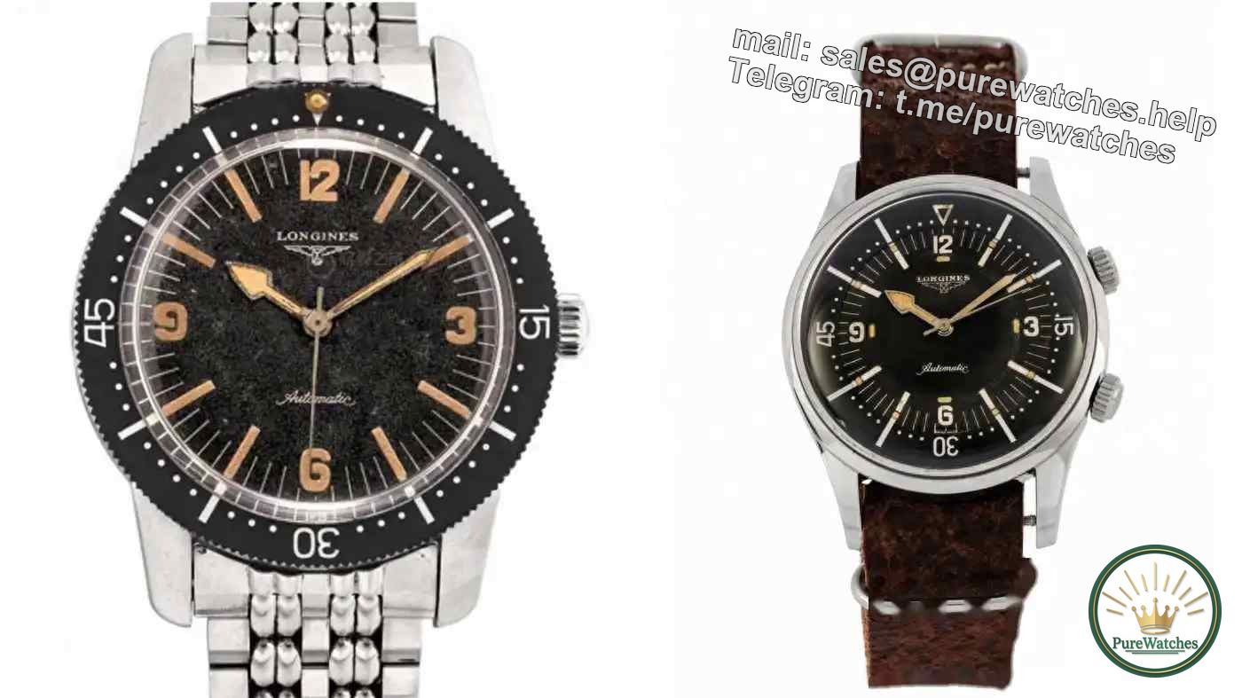 The new favorite of retro diving! Longines re-engraved the classic 7042, the built-in bezel design is amazing!
