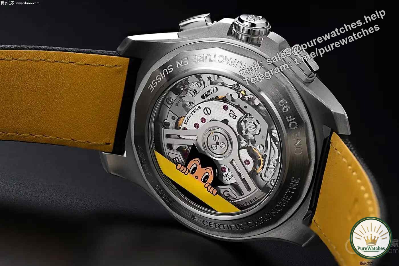 A must-have for collectors! Breitling Avengers B01 Astro Boy co-branded, full of details and sincerity