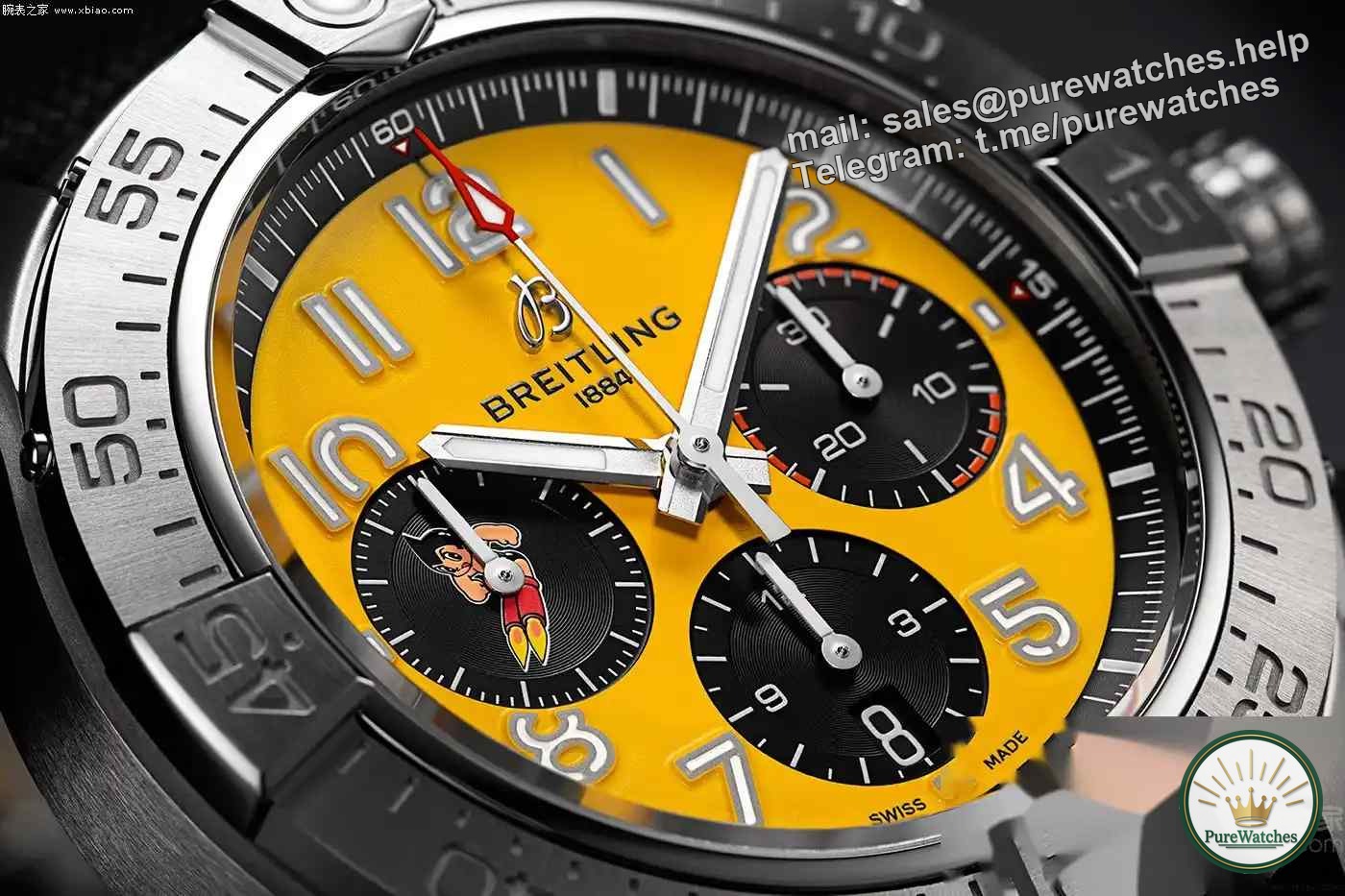 A must-have for collectors! Breitling Avengers B01 Astro Boy co-branded, full of details and sincerity