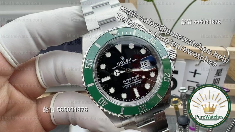 Why do old players choose VS Factory Green Water Ghost? 70 hours power reserve + 904L stainless steel, full of details and great value for money!