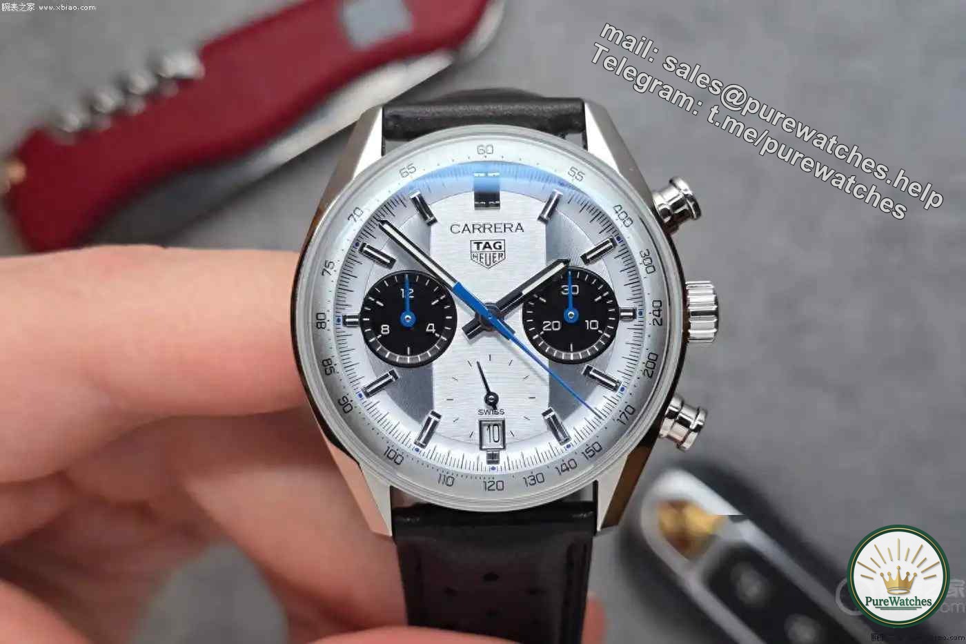 Retro and modern fusion! TAG Heuer Carrera Australian limited edition, classic chronograph available for RMB 55,000