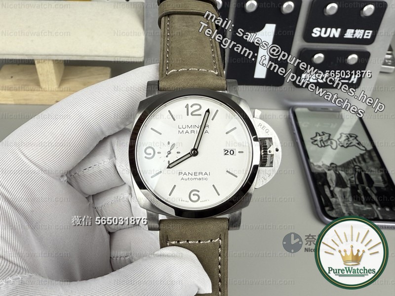 “5201314” A romantic choice! VS factory Panerai PAM1314 replica dial + integrated movement, details restored to the millimeter level