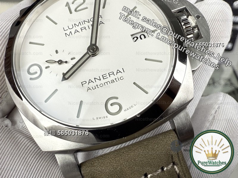 “5201314” A romantic choice! VS factory Panerai PAM1314 replica dial + integrated movement, details restored to the millimeter level