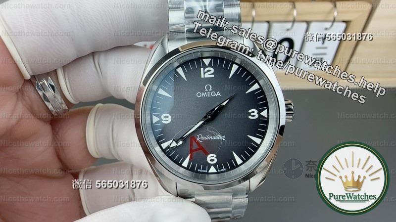 The small dial is back! VS factory Omega Seamaster Railmaster 38mm, low-key retro but full of details