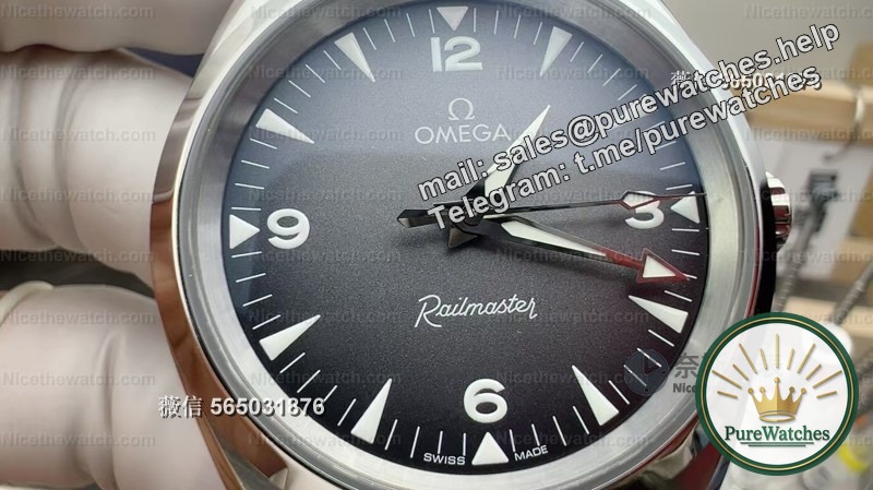 The small dial is back! VS factory Omega Seamaster Railmaster 38mm, low-key retro but full of details