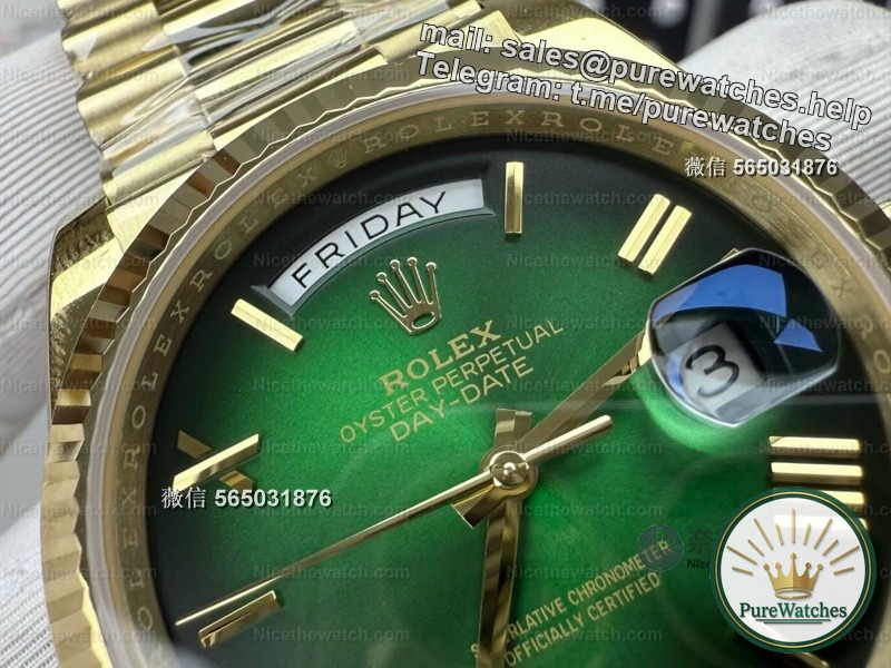 PPM Factory Rolex Day-Date Replica Watch: Counterweighted Ceiling, How Does a Details Maniac Redefine “Top Replica”?