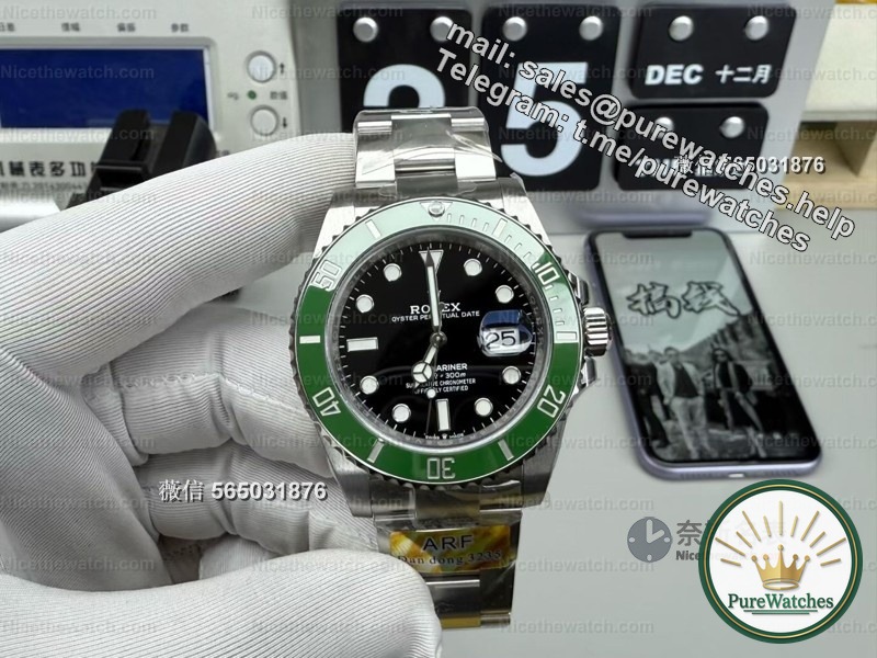Fruit green is online! ARF’s fourth generation Green Water Ghost is equipped with Dandong 3235 movement, and the details are amazing. The price-performance ratio is incredible.