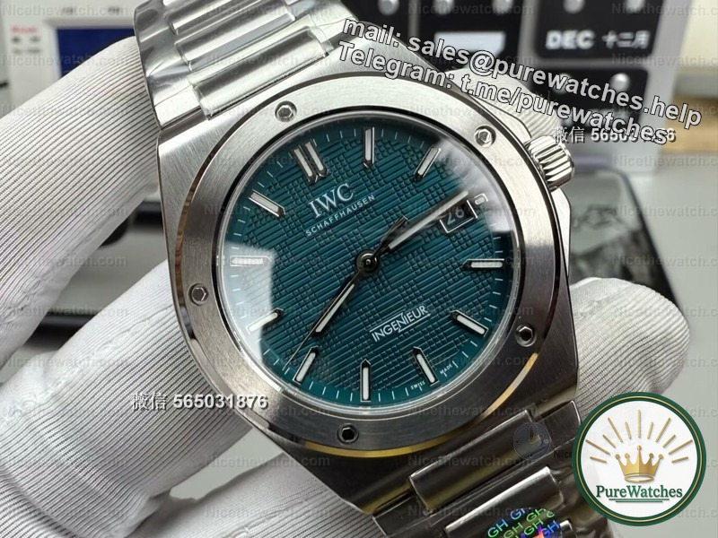 GH factory IWC engineer tested the 40 quick-release version: The green plate is eye-catching, is the 9015 recore stable? Is it worth buying?