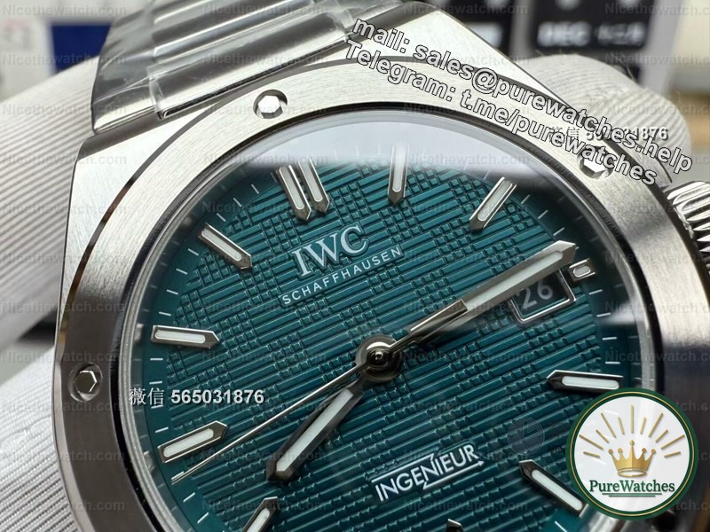 GH factory IWC engineer tested the 40 quick-release version: The green plate is eye-catching, is the 9015 recore stable? Is it worth buying?