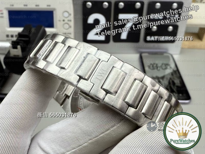 GH factory IWC engineer tested the 40 quick-release version: The green plate is eye-catching, is the 9015 recore stable? Is it worth buying?